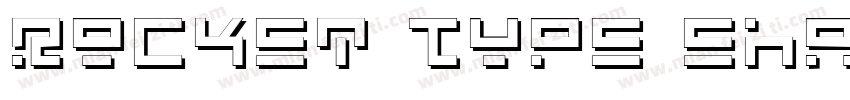 Rocket Type Shadow Italic字体转换